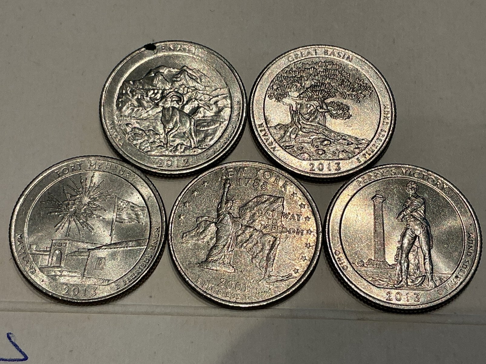USA 5 Quarter dollar lot 13, Postzegels en Munten, Ophalen of Verzenden