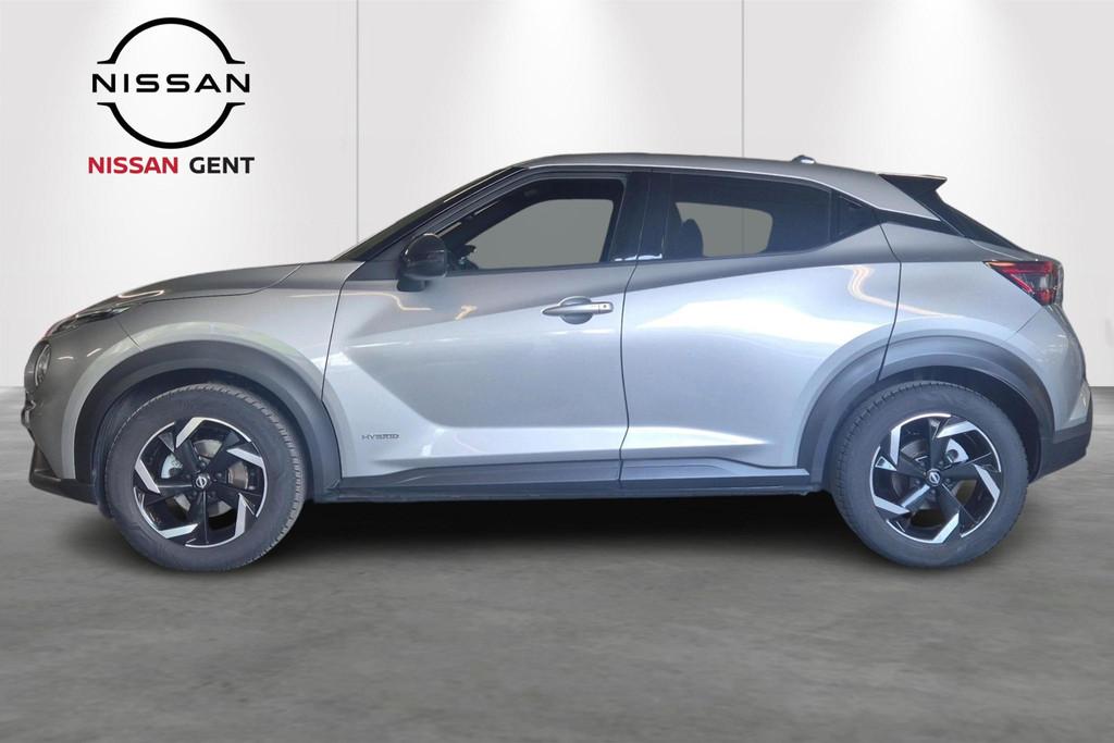 Nissan Juke 1.6 Hybrid 145 N-Connecta Automaat/Apple Carplay, Auto's, Nissan, Stof, Gebruikt, 4 cilinders, 1600 cc
