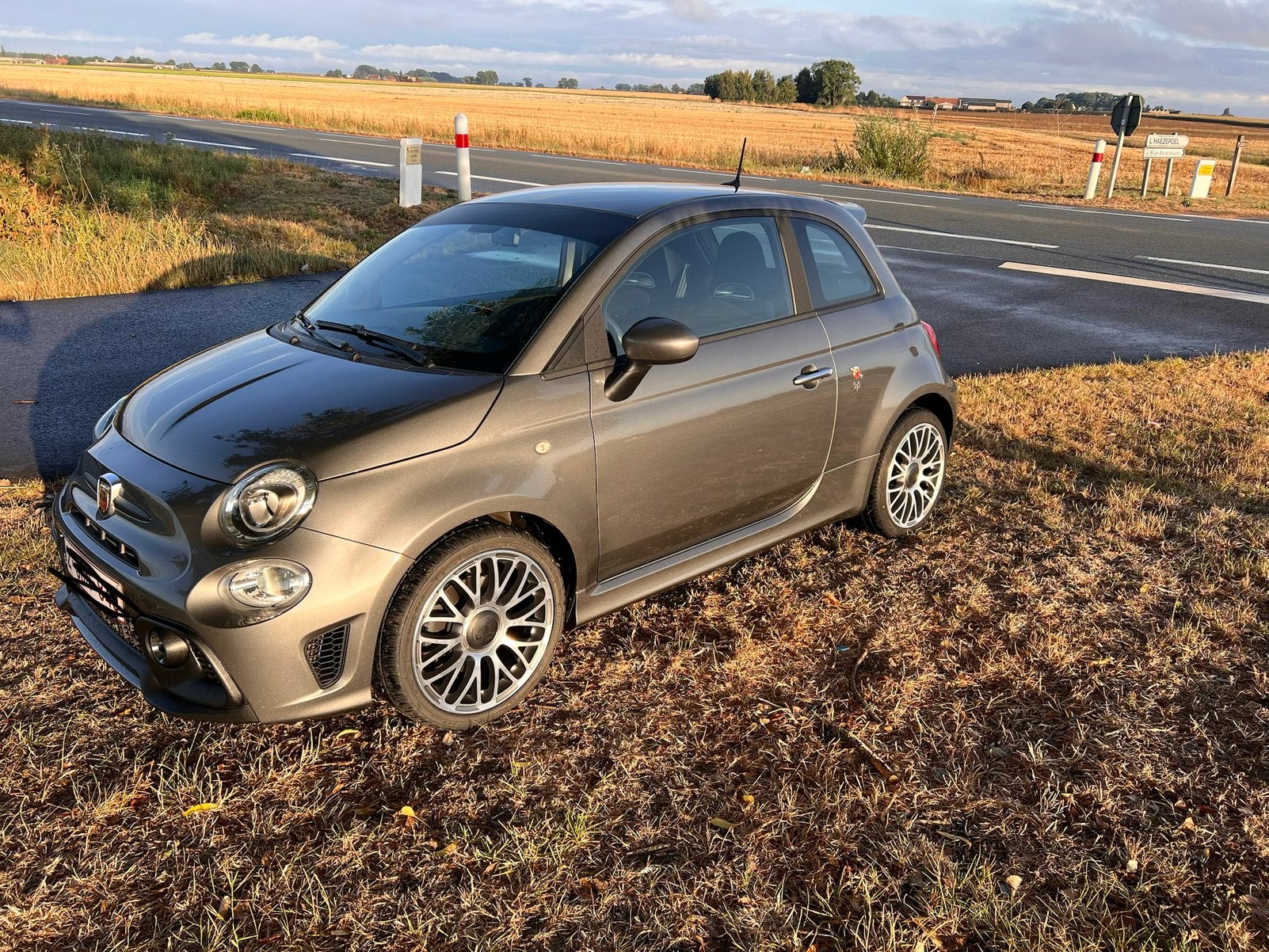 Mooie fiat 500 abarth 595 bj 2021 met garantie, Particulier, Te koop