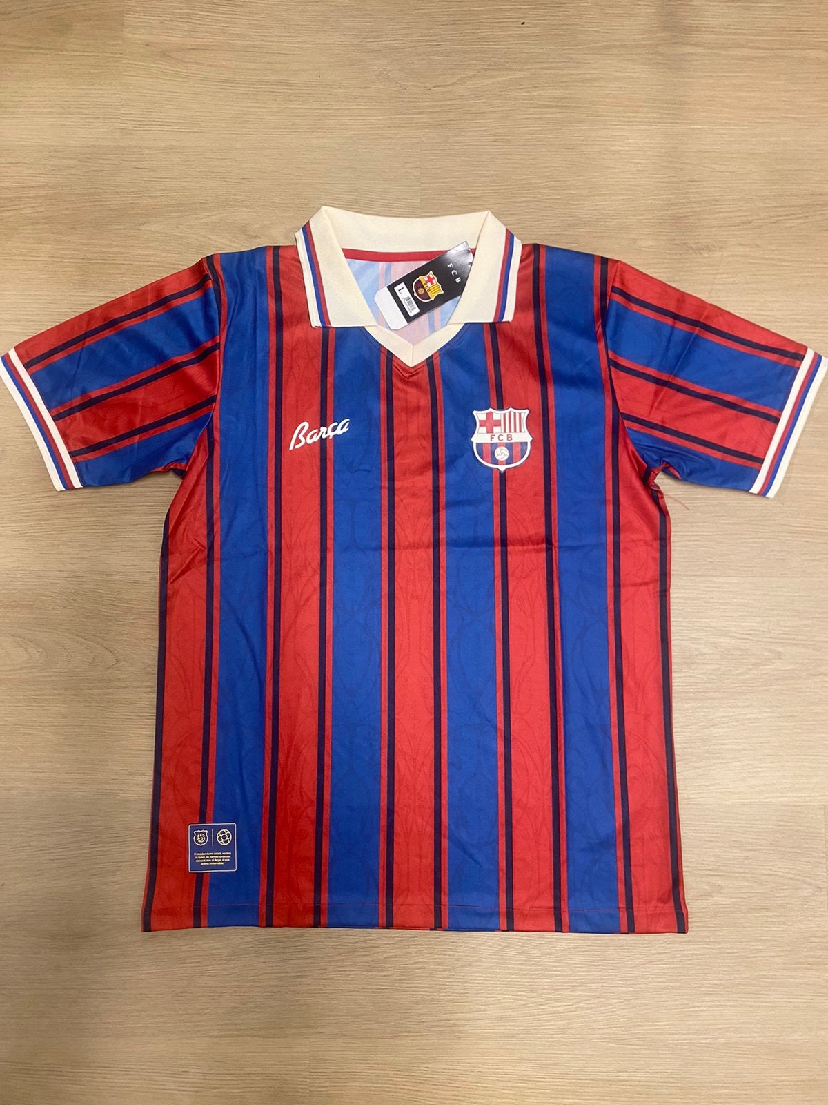 Maillot de foot rétro Barça, Taille L, Enlèvement ou Envoi, Neuf, Maillot