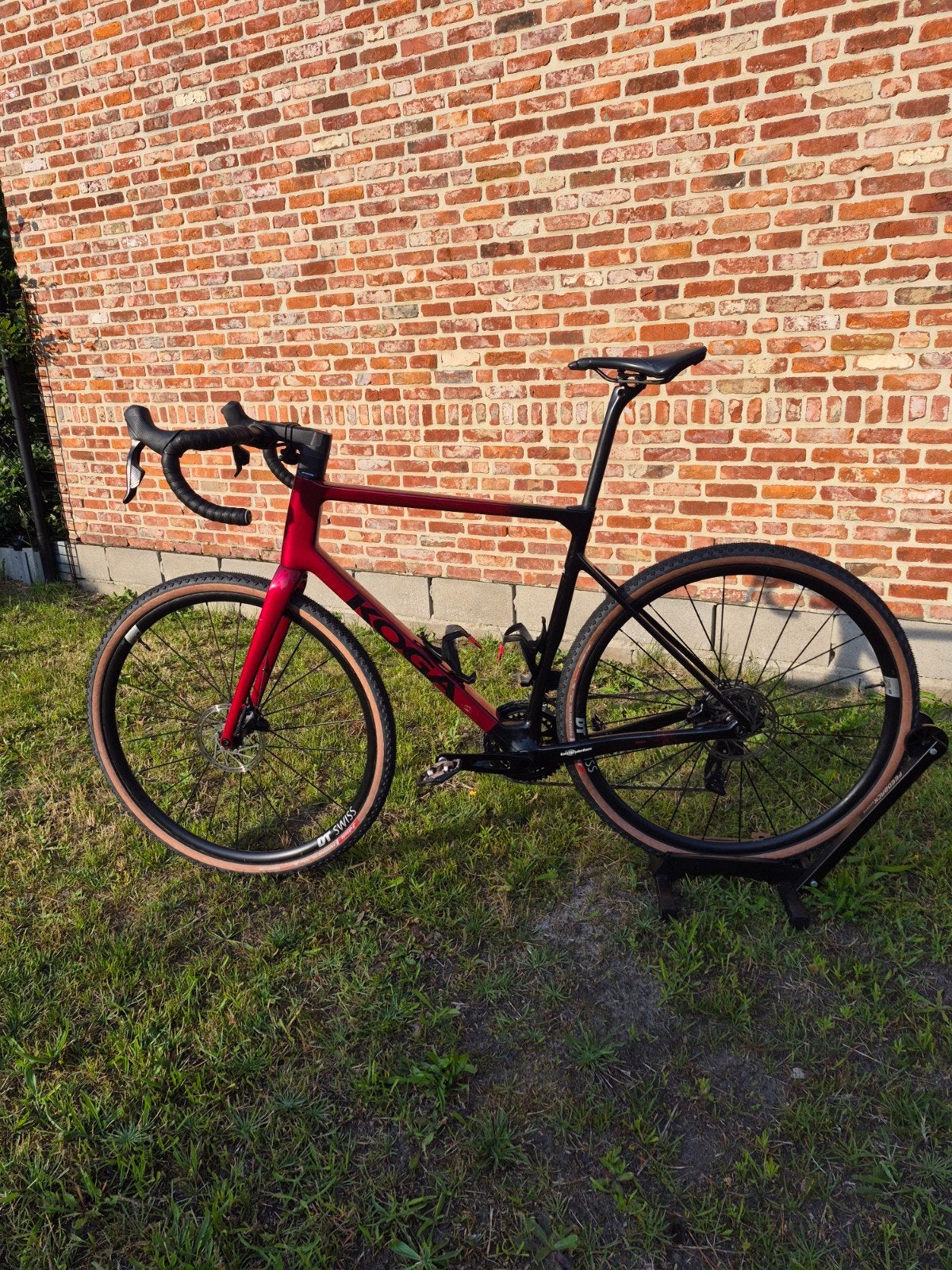 Koga Roqa Premium L (gravel/road), Vélos & Vélomoteurs, Vélos | Vélos de course, Carbone, Enlèvement