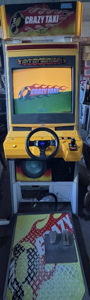 Crazy Taxi : Sega Naomi Arcade, Autres modèles, 1 joueur, Course et Pilotage, Enlèvement