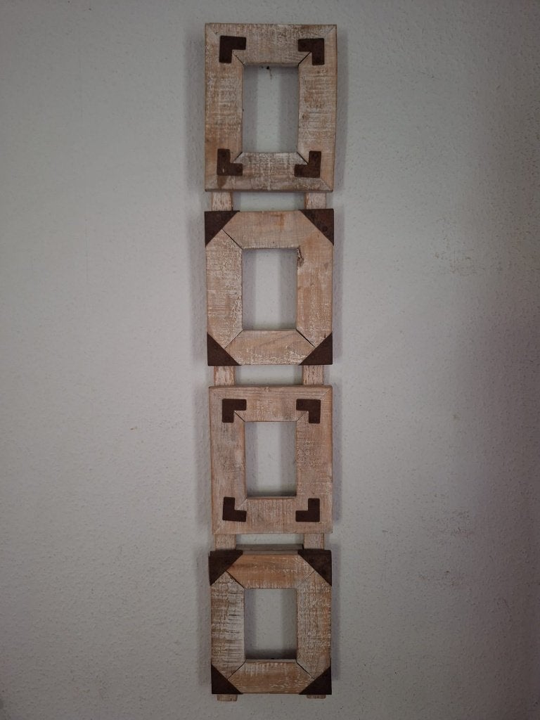 Houten fotokader, Ophalen