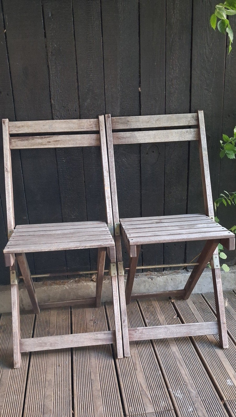 opvouwbare houten stoelen, Antiek en Kunst, Ophalen