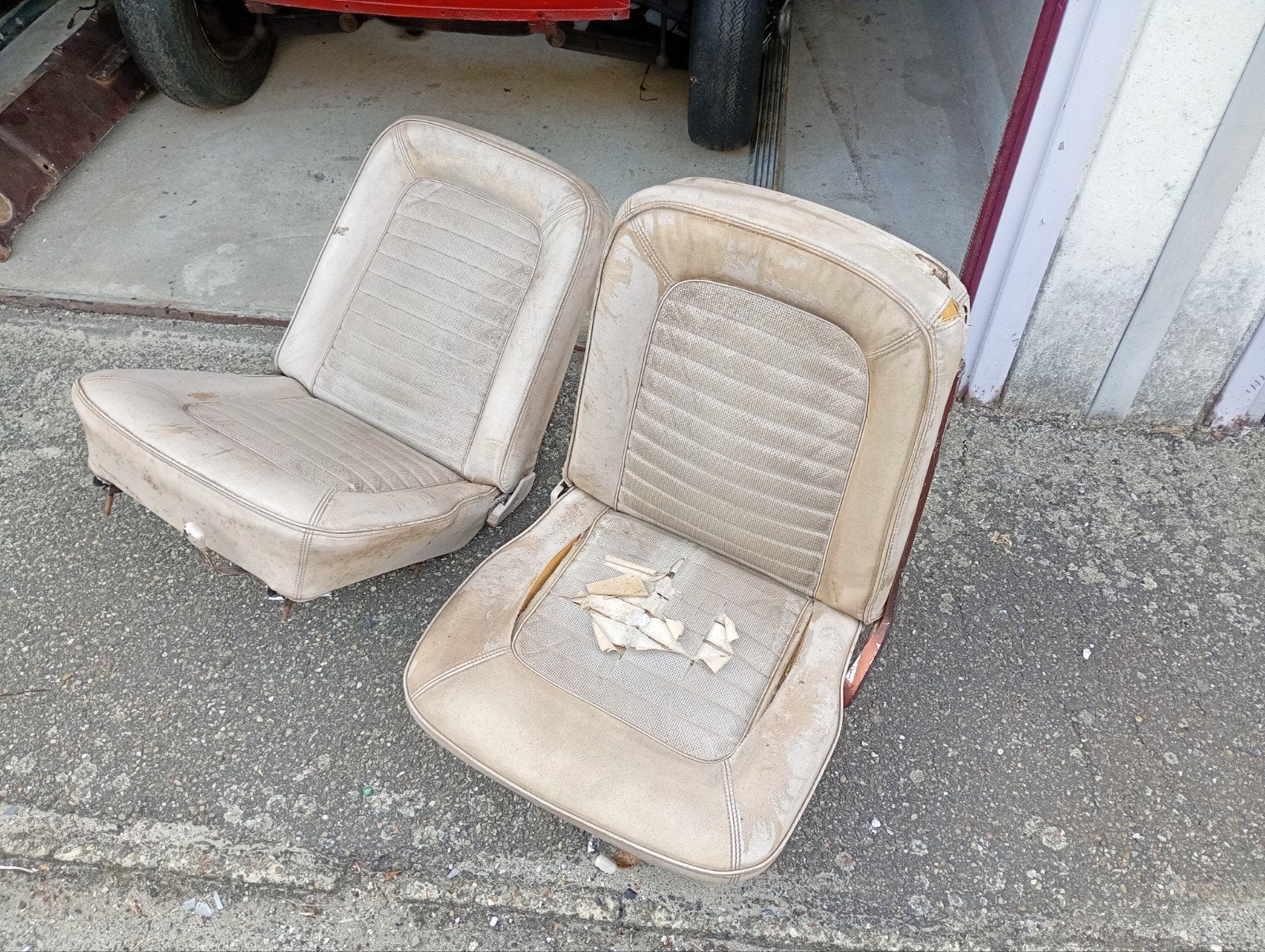 Voorzetels Mustang 1964 1/2 - 1966, Auto-onderdelen, Ophalen, Gebruikt, Ford