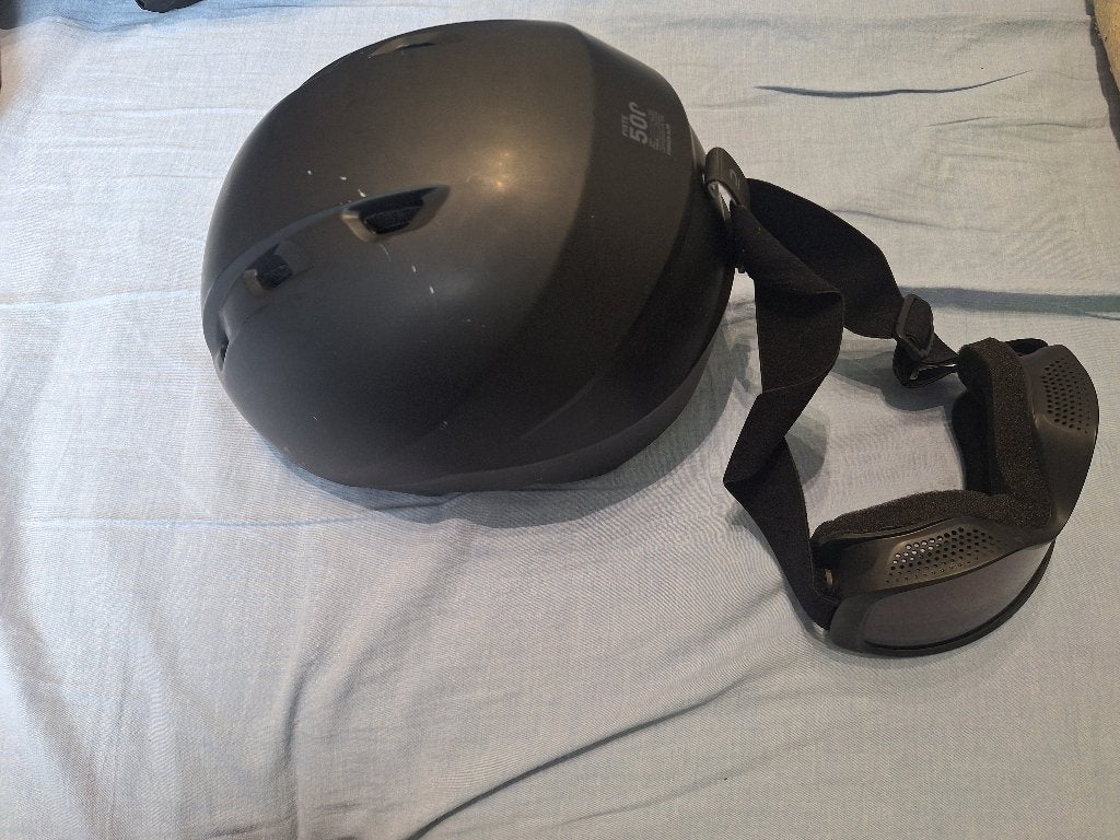 DecathlonWedze PST 500 MIPS Ski Helmet+snowboard goggles, Sport en Fitness, Skiën en Langlaufen, Zo goed als nieuw, Ophalen, Overige merken