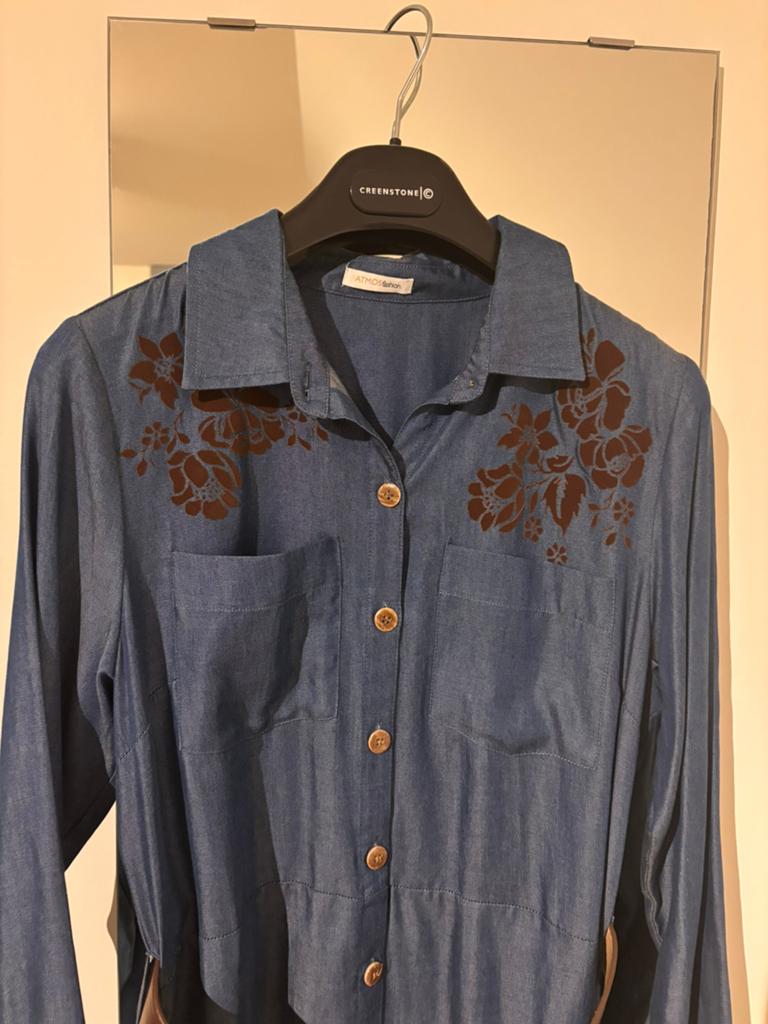 Kleed Atmos - nieuw, Ophalen of Verzenden, Nieuw, Maat 36 (S), Blauw