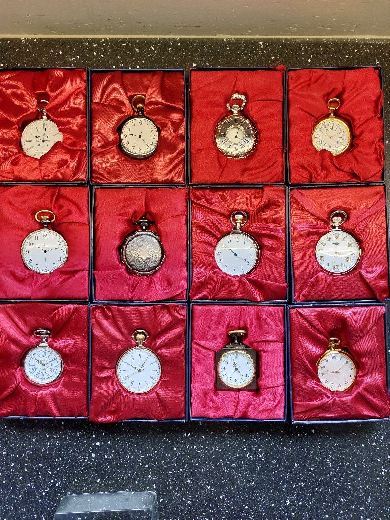 Collection de répliques de montres de poche 19 pièces, Enlèvement ou Envoi