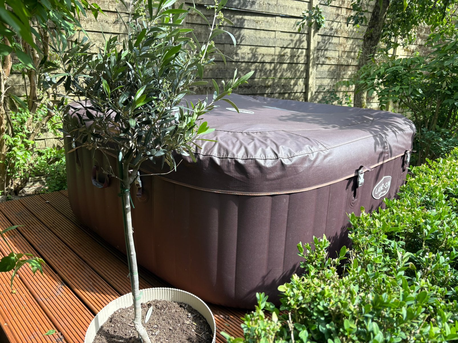 Bestway Lazy Z spa, Tuin en Terras, Ophalen, Zo goed als nieuw
