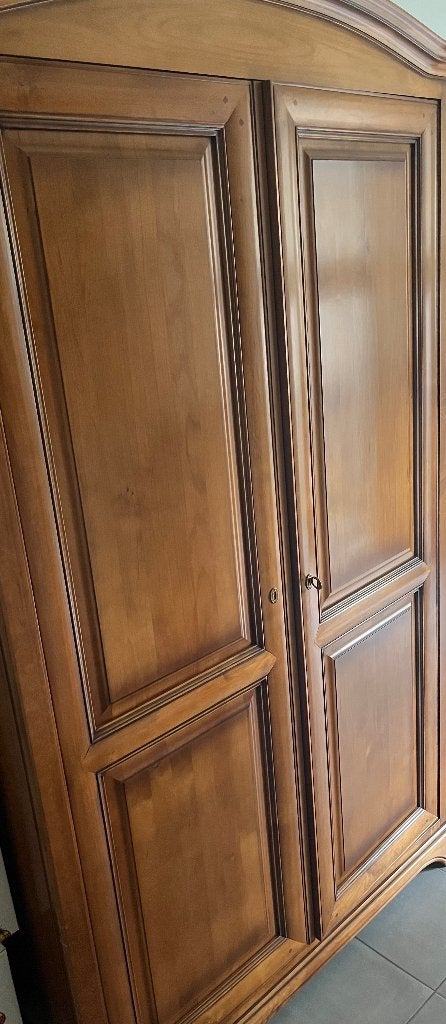 Houten kleerkast, Huis en Inrichting, Ophalen, Zo goed als nieuw