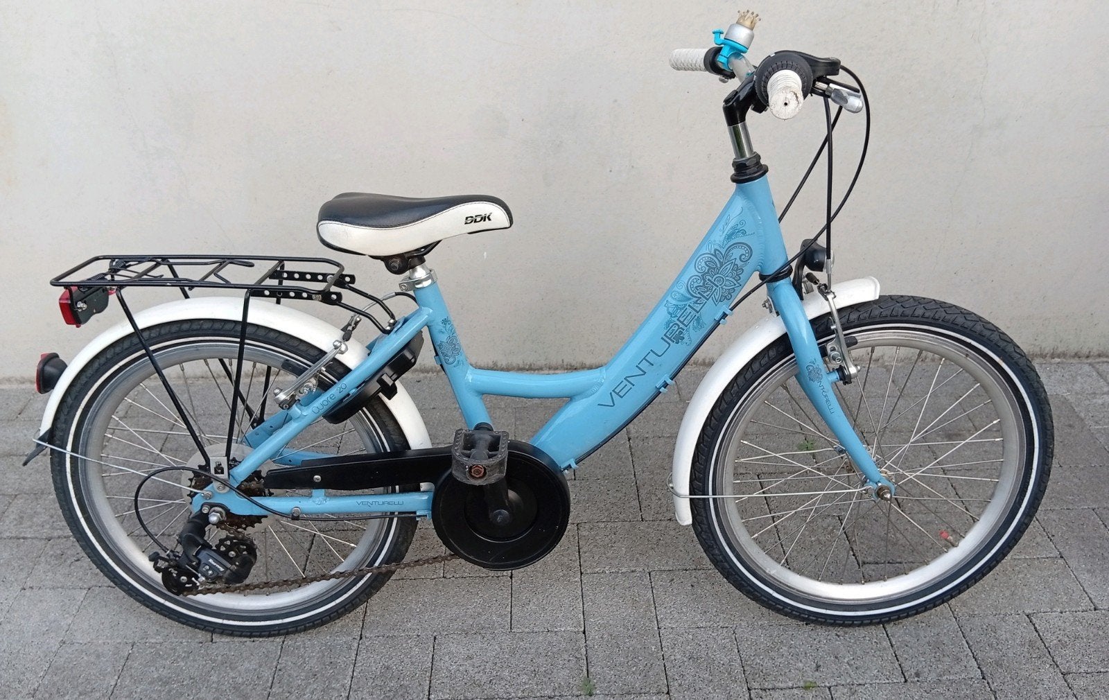 Meisjesfiets alu Venturelli 20inch 6speed NIEUWPRIJS 339€ 🚴, Ophalen, 20 inch of meer, Velgrem, Zo goed als nieuw