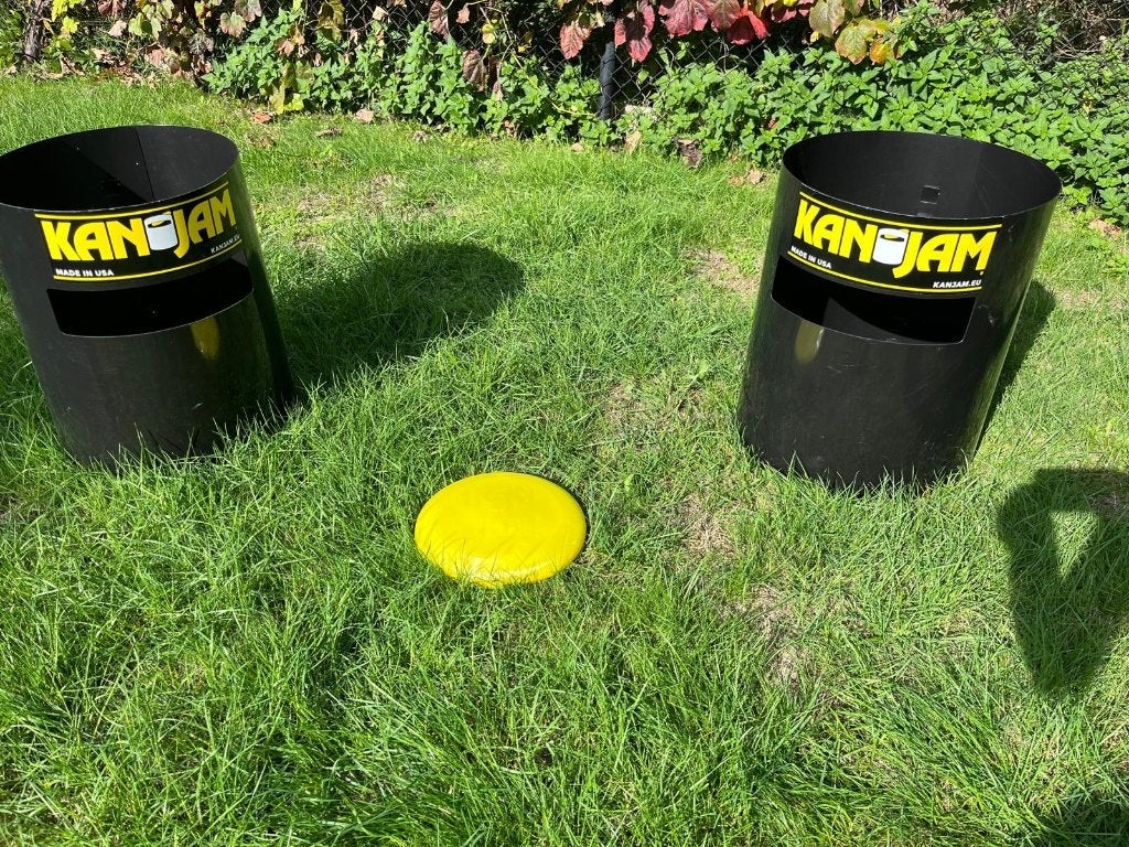 KanJam  Game Set - Frisbee spel voor binnen en buiten, Ophalen, Zo goed als nieuw