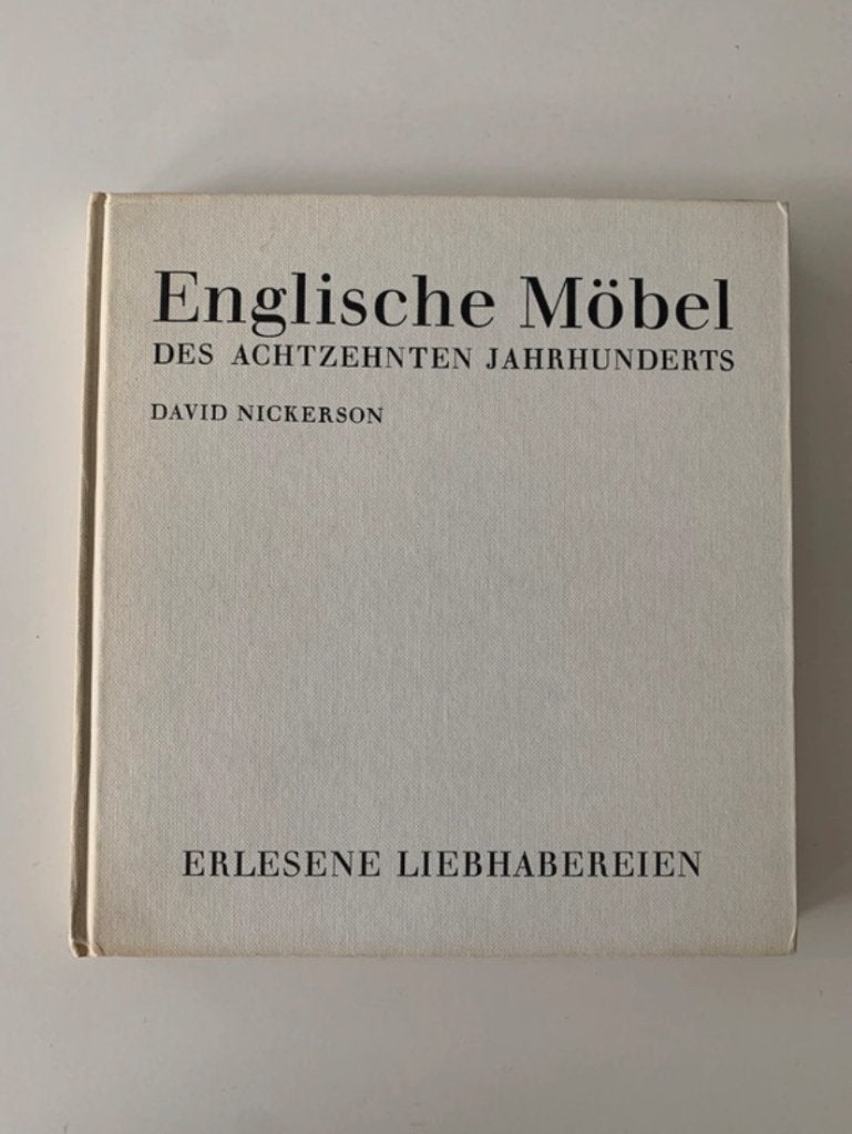 Englische Möbel des achtzehnten Jahrhunderts., Livres, Enlèvement ou Envoi