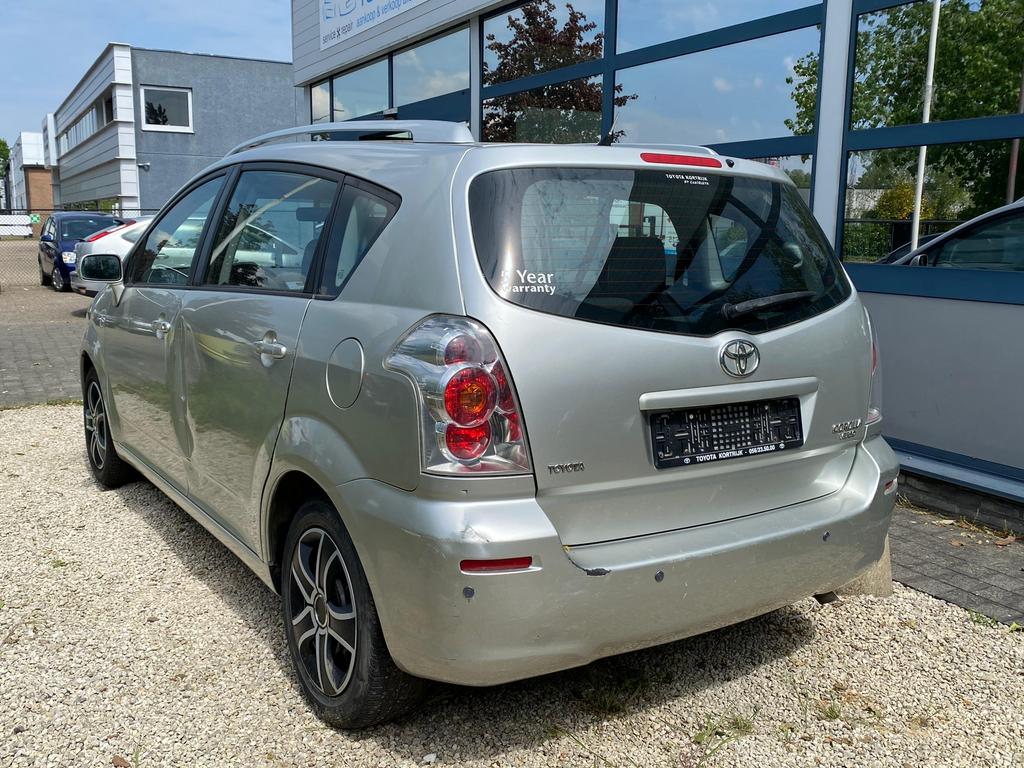 7 zitplaatsen automaat benzine met keuring en garantie, Auto's, Toyota, 75 kW, Zwart, 4 cilinders, 7 zetels