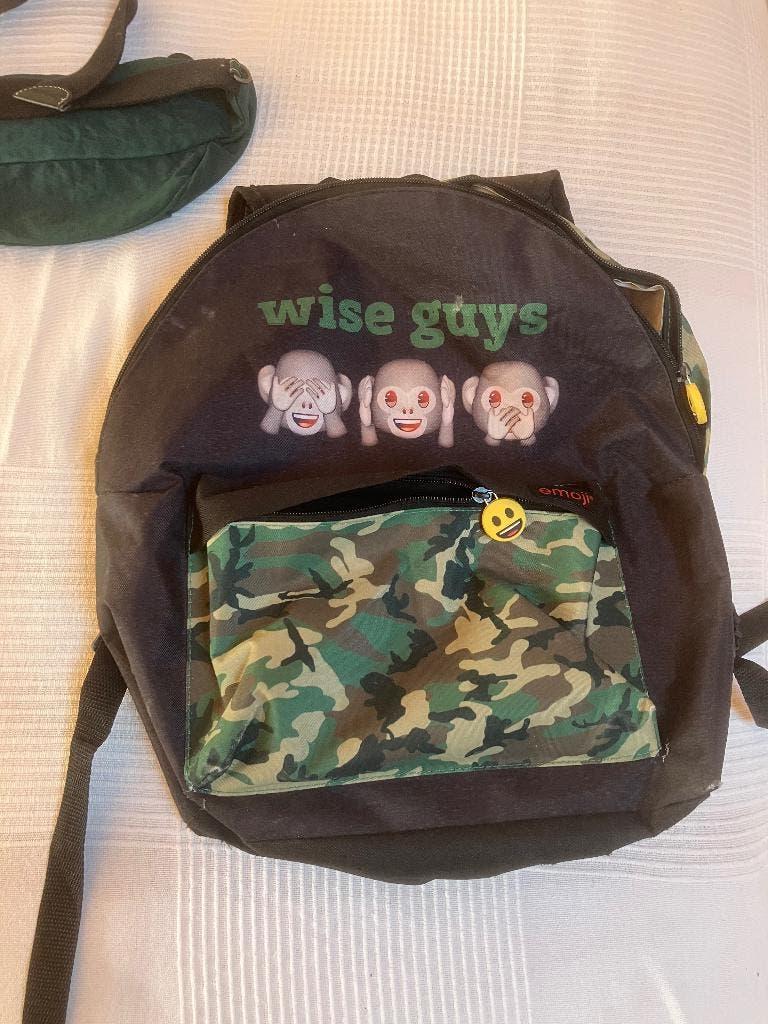 Rugzakje Emoji en/of Buikzakje Kipling, Enlèvement ou Envoi, Comme neuf, Kipling, Étanche