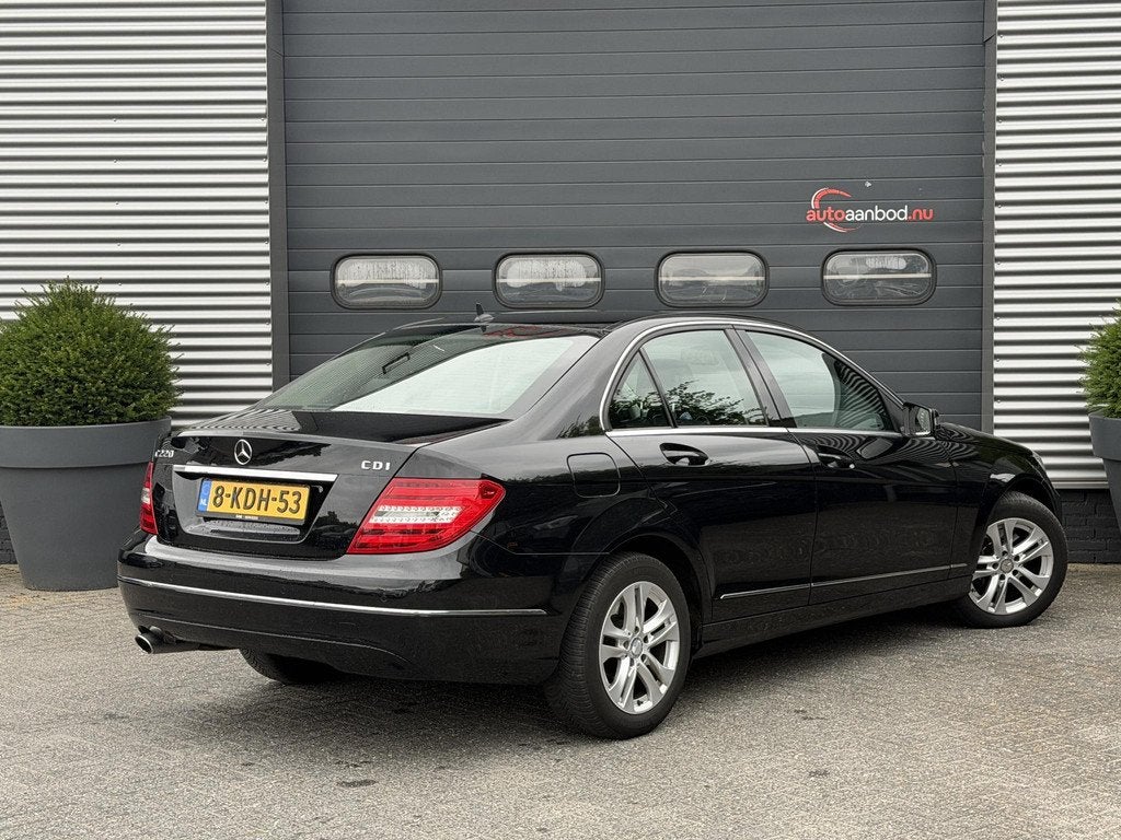 Mercedes-Benz C-klasse 220 CDI Avantgarde | Camera | Harmon, Automaat, Zwart, 4 cilinders, Zwart