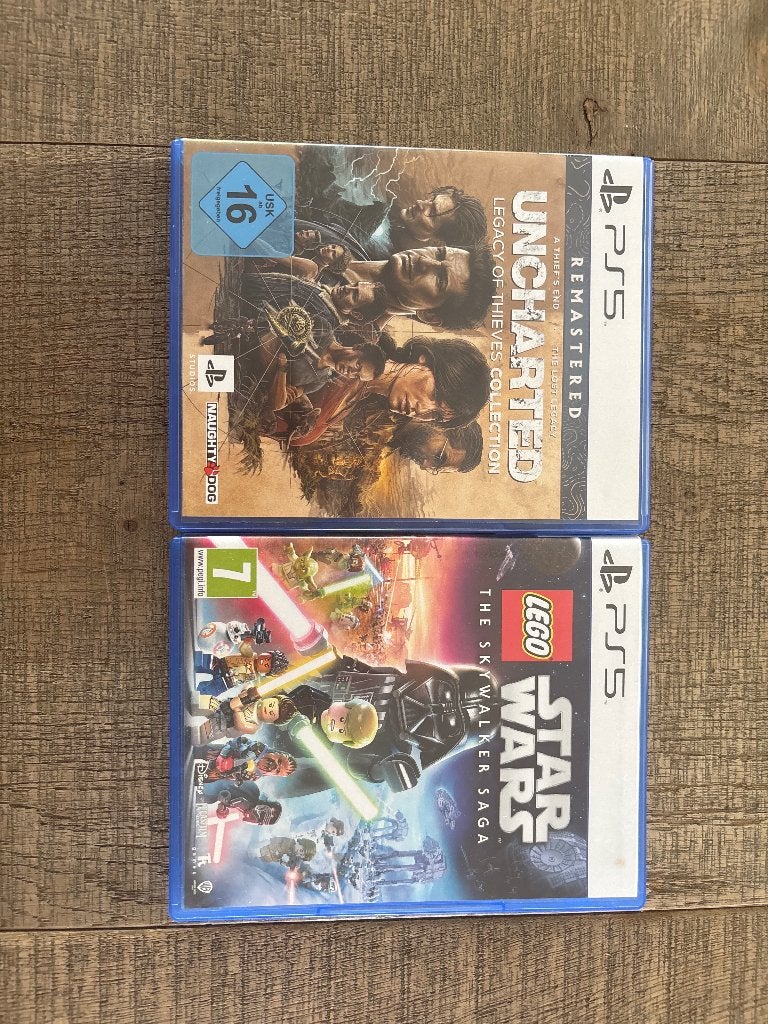 Uncharted en star wars ps5, Ophalen of Verzenden, Zo goed als nieuw, Avontuur en Actie