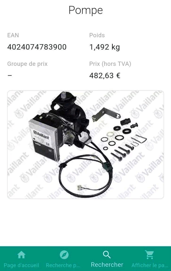 Pompe Vaillant ecoTEC Plus et Pro 100% neuve, Enlèvement ou Envoi, Neuf