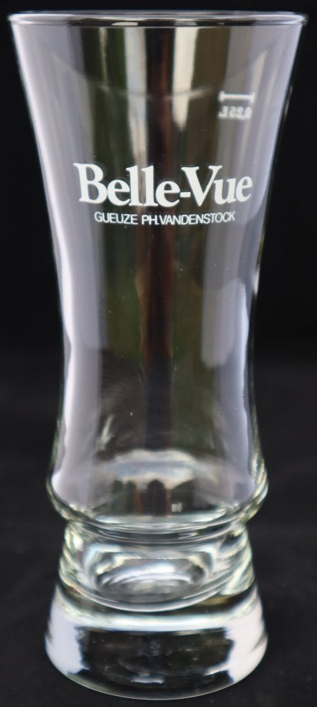 Verre à bière vintage Belle-Vue Gueuze (début des années 70), Collections, Marques de bière, Comme neuf, Verre ou Verres, Autres marques