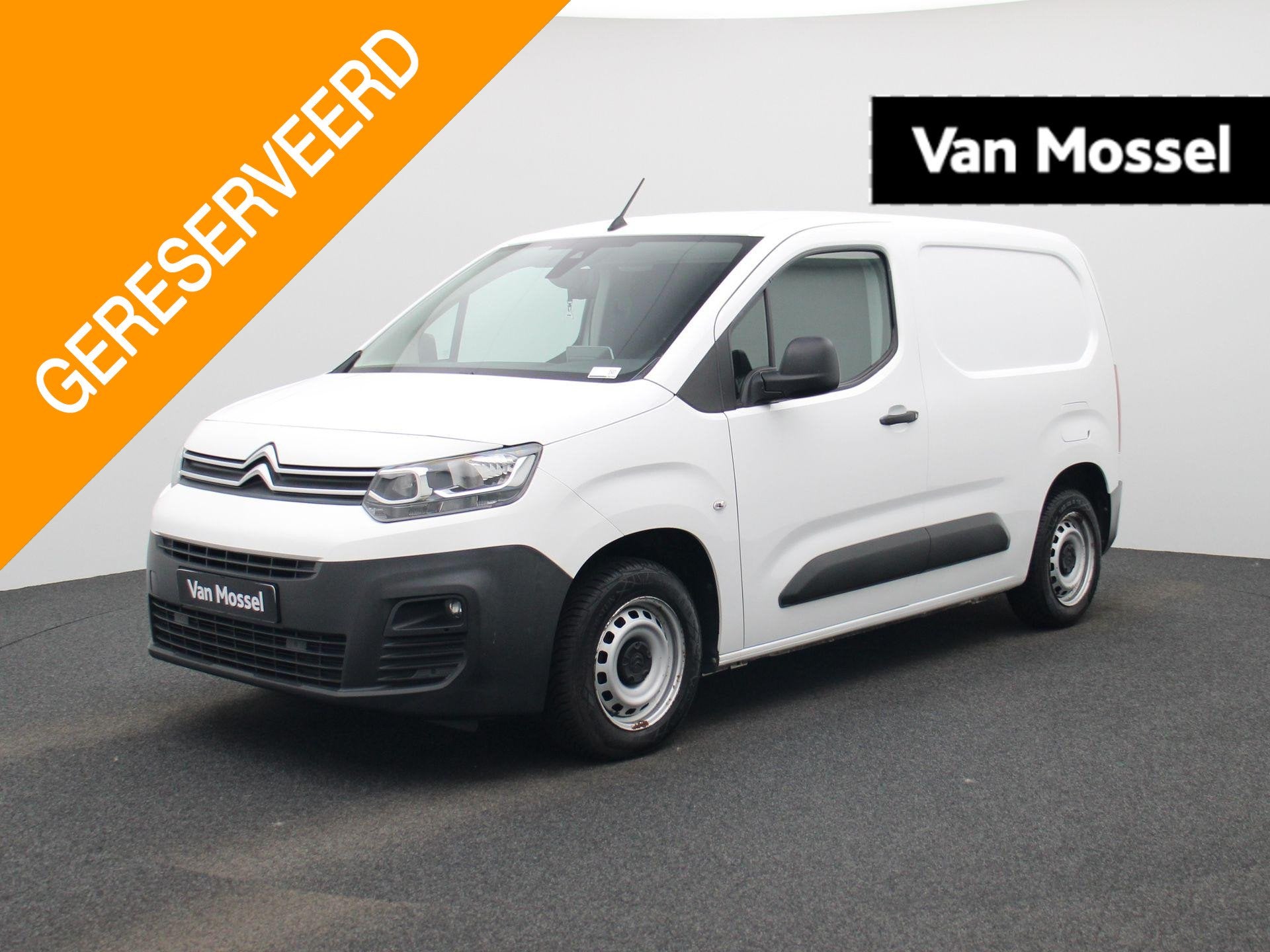 Citroën Berlingo M 1.5 BlueHDi 100 S&S MAN NAVI | CARPLAY/A, Auto's, Bestelwagens en Lichte vracht, Voorwielaandrijving, Stof
