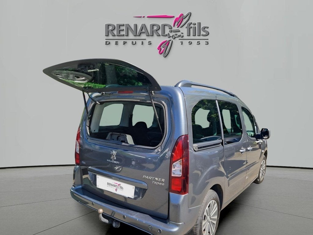 Peugeot Partner JHNZ, Auto's, Zwart, Blauw, Bedrijf, 5 deurs