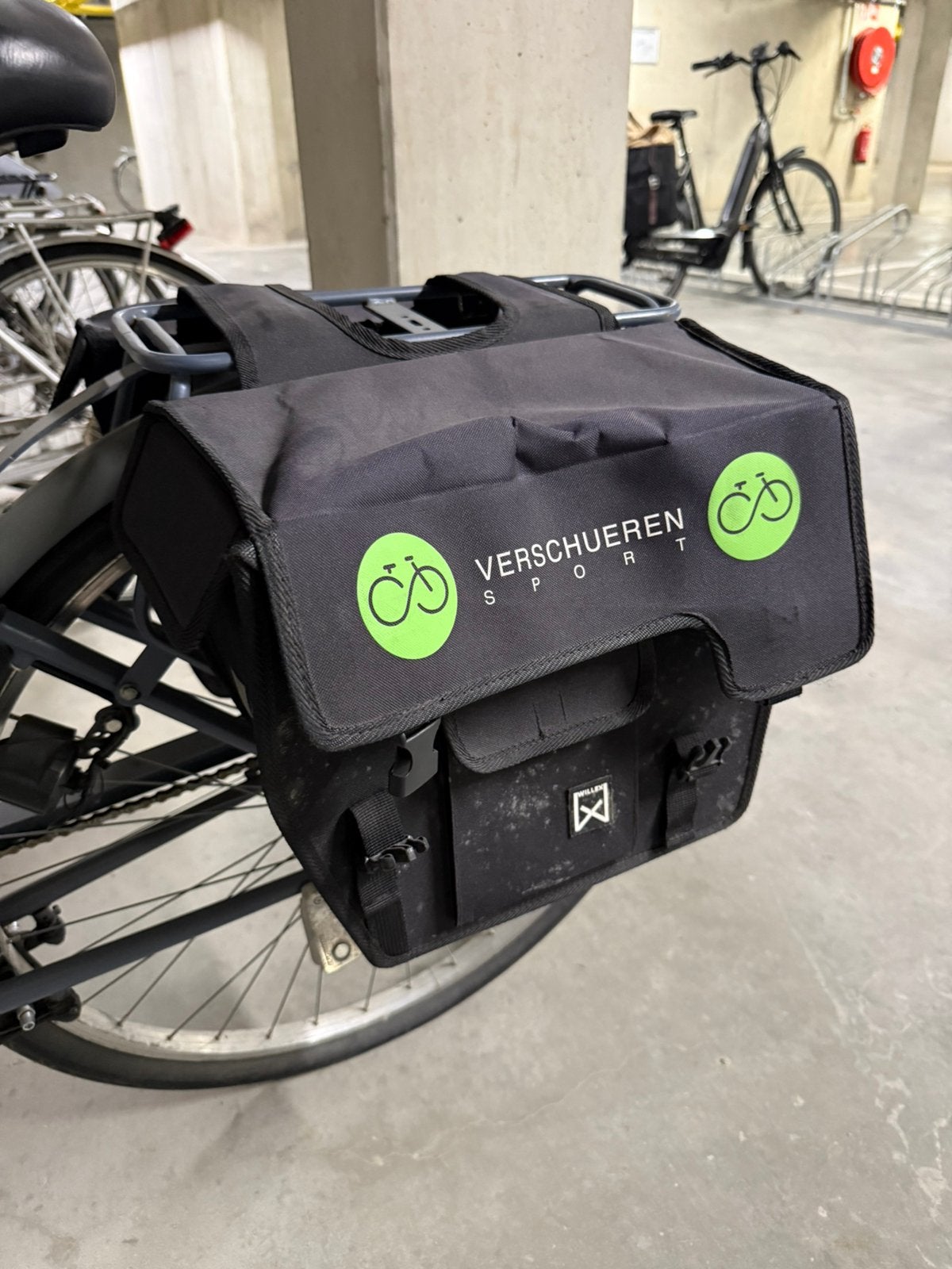 Fietstas, Fietsen en Brommers, Fietsaccessoires | Fietstassen, Ophalen, Zo goed als nieuw