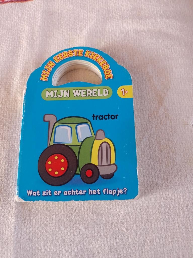Mijn eerste Kiekeboe mijn wereld, Kinderen en Baby's, Ophalen of Verzenden, Gebruikt, 6 maanden tot 2 jaar