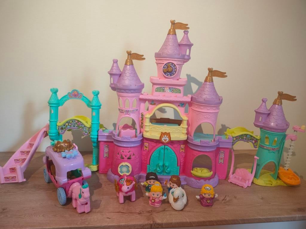 Vtech prinsessenkasteel + toebehoren + koets, Ophalen