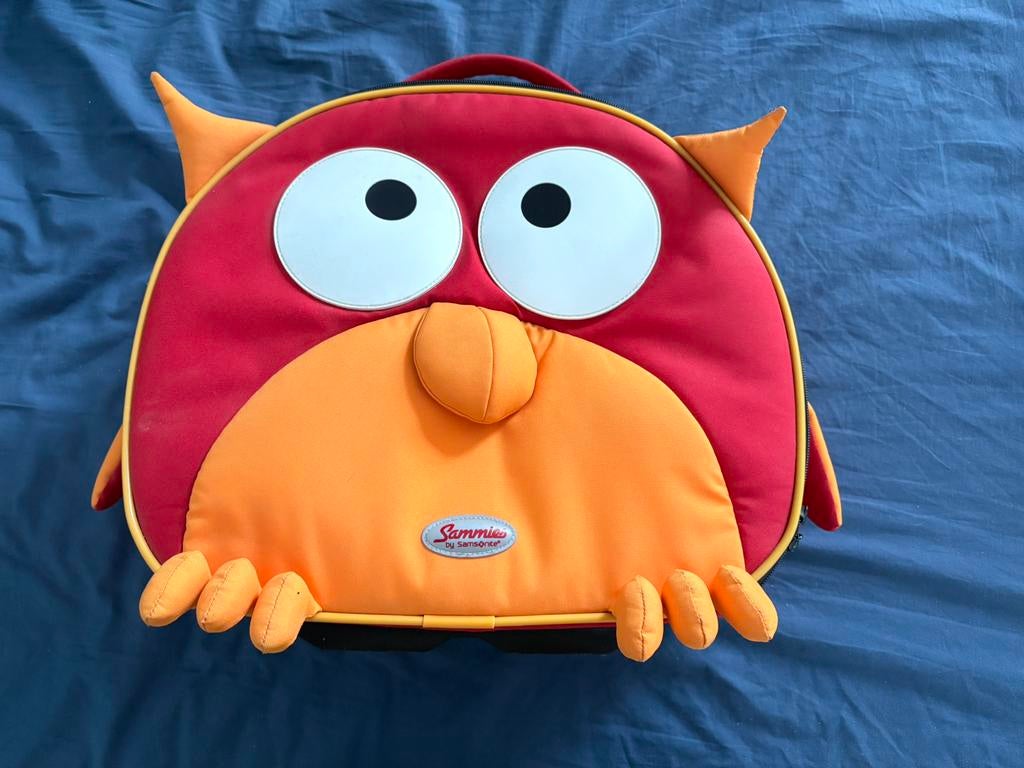 Kinderkoffer Samsonite Sammies Uil, Ophalen, Zo goed als nieuw
