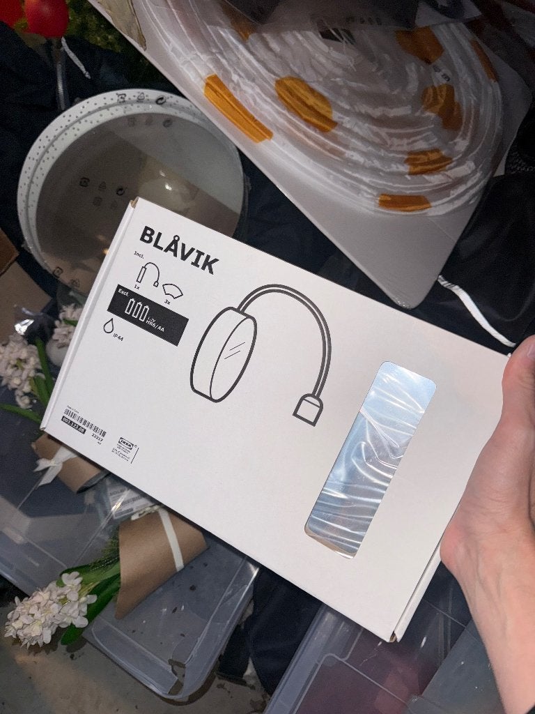 BLAVIK lamp zuignap badkamer, Enlèvement, Neuf, IKEA