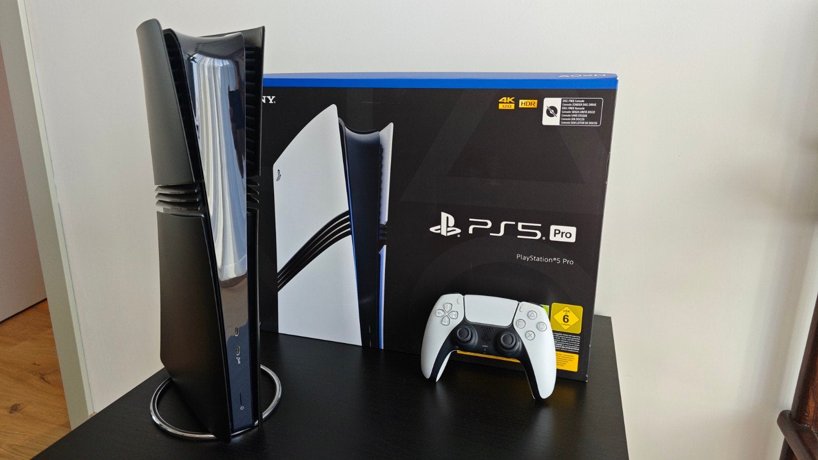 console PS5 pro noire 2TB, Games en Spelcomputers, Ophalen, Zo goed als nieuw, Playstation 5 Digital
