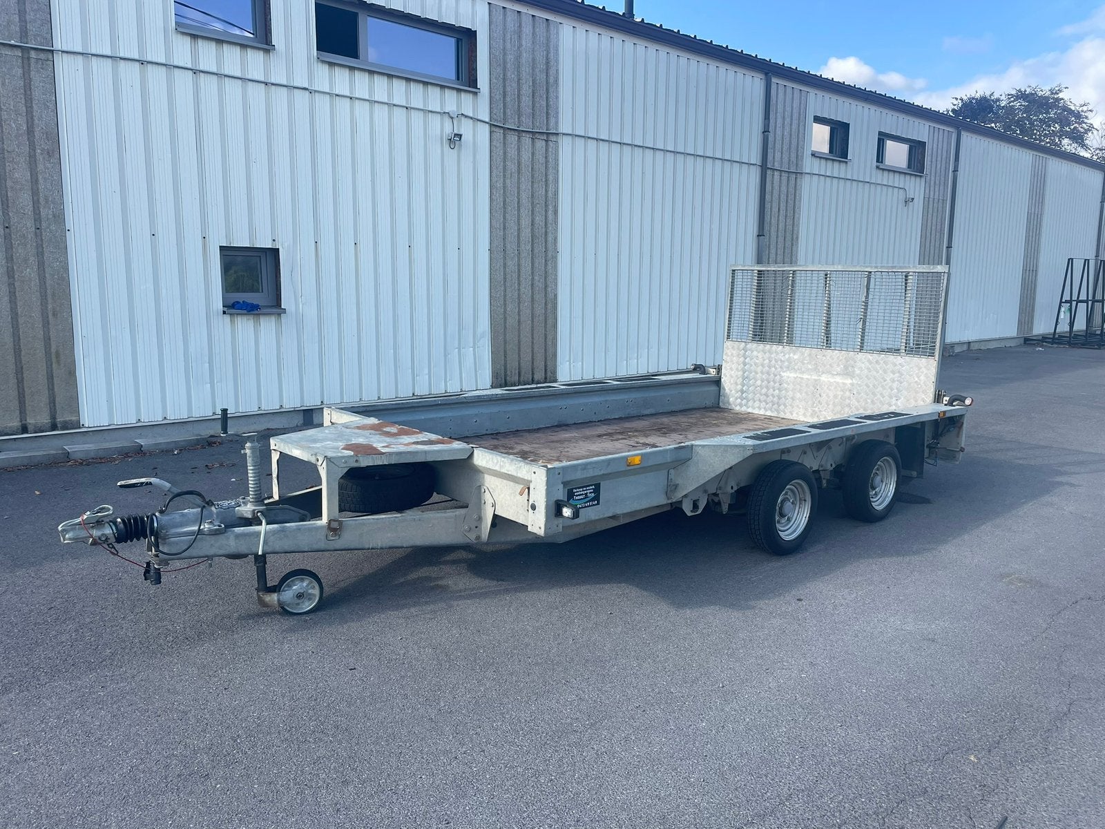Ifor Williams gx126 machine transporter!, Ophalen, Gebruikt