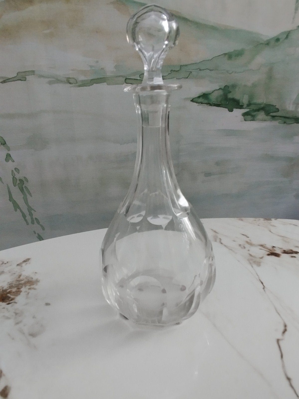 magnifique carafe en cristal., Enlèvement ou Envoi, Comme neuf