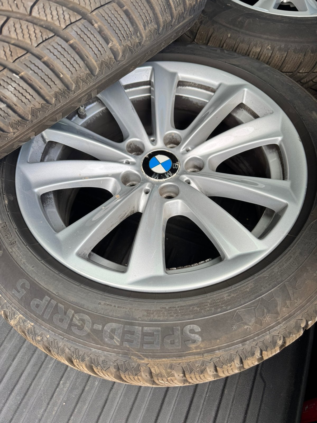 Kit hiver 225/55 R17 BMW 5, Auto-onderdelen, Ophalen, Winterbanden, Band(en)