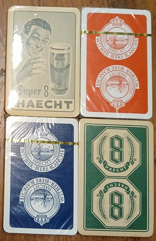 Speelkaarten, Haecht, Verzamelen, Biermerken, Verzenden