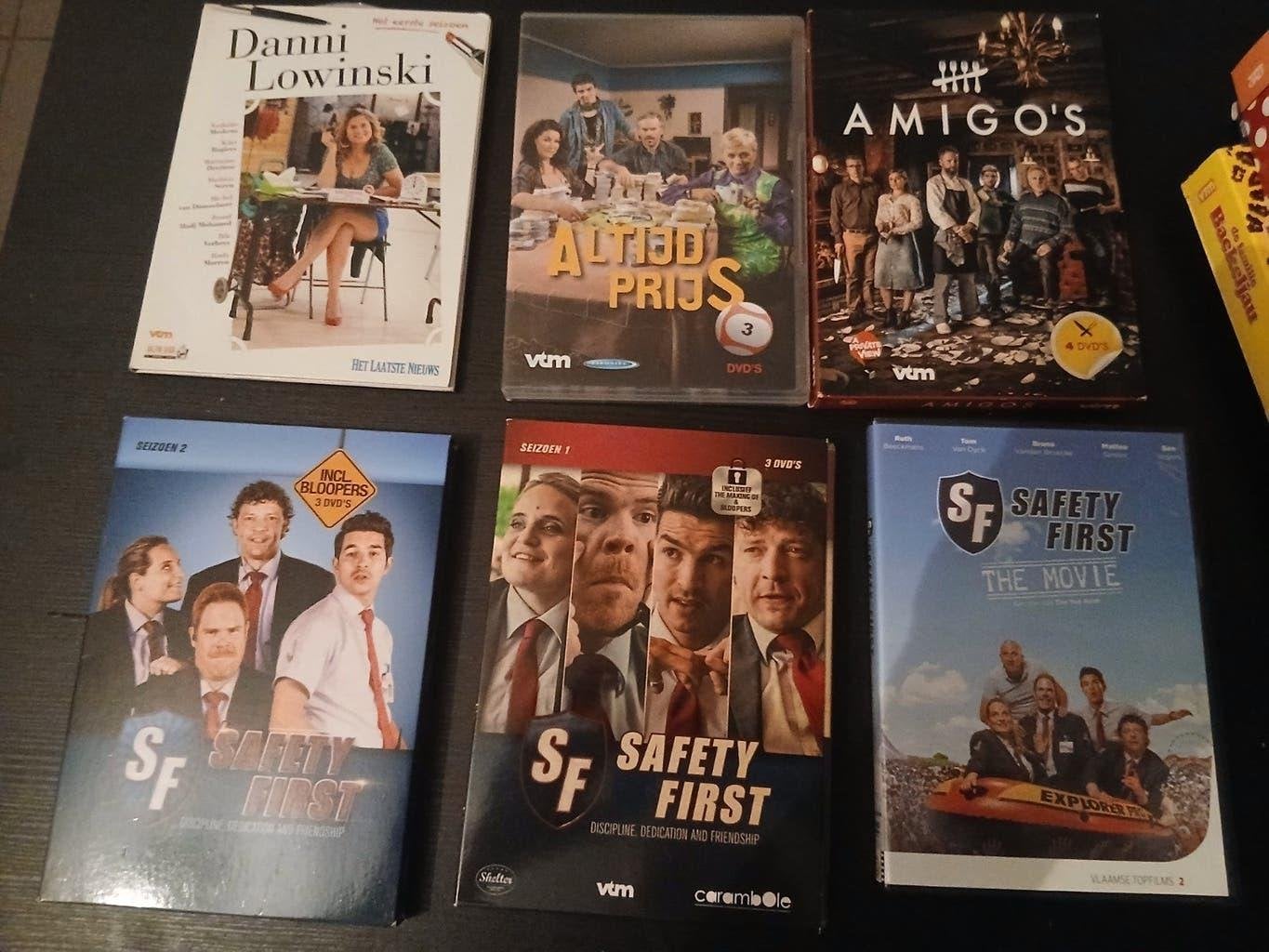 vtm series (dvd) apart ook verkrijgbaar tegen enkel mooi bod, Alle leeftijden, Ophalen of Verzenden, Gebruikt, Nederlands