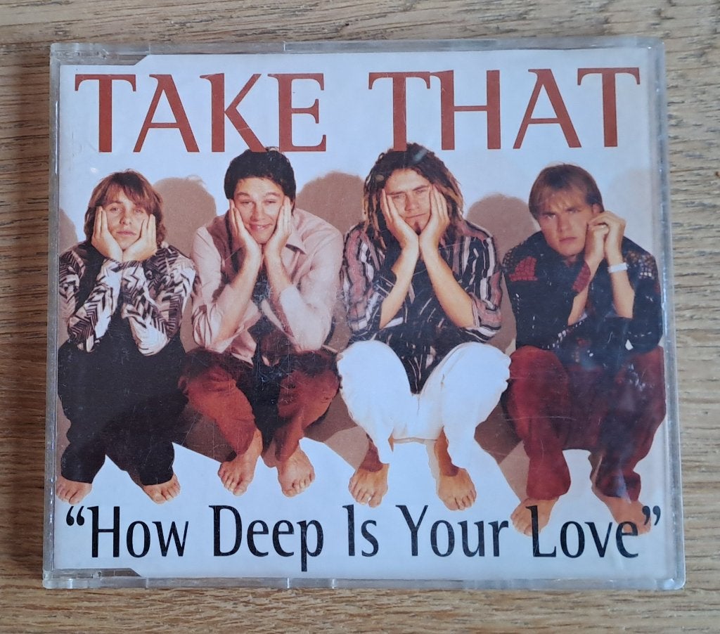 Take That - How Deep Is Your Love, CD & DVD, Enlèvement ou Envoi, Premier pressage, Utilisé, Pop