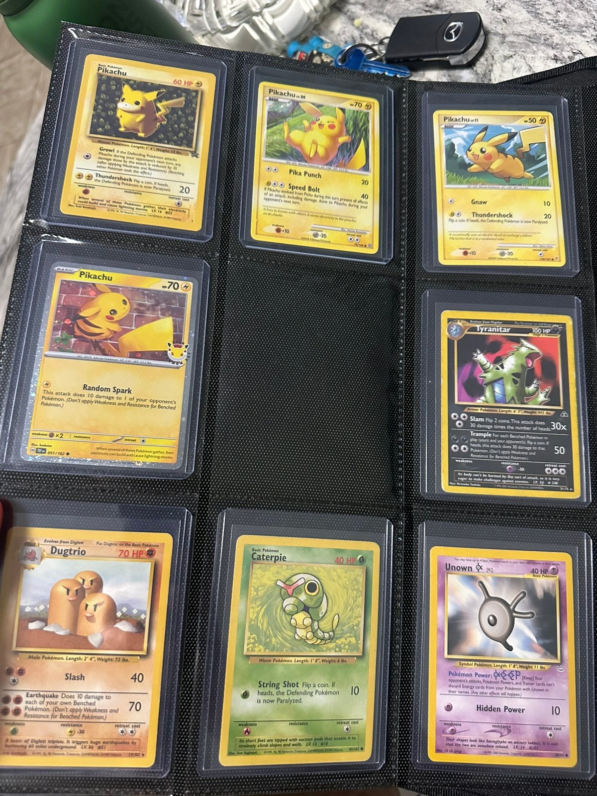 Diverse pokemon kaarten te koop pikachu’s etc…, Enlèvement, Utilisé