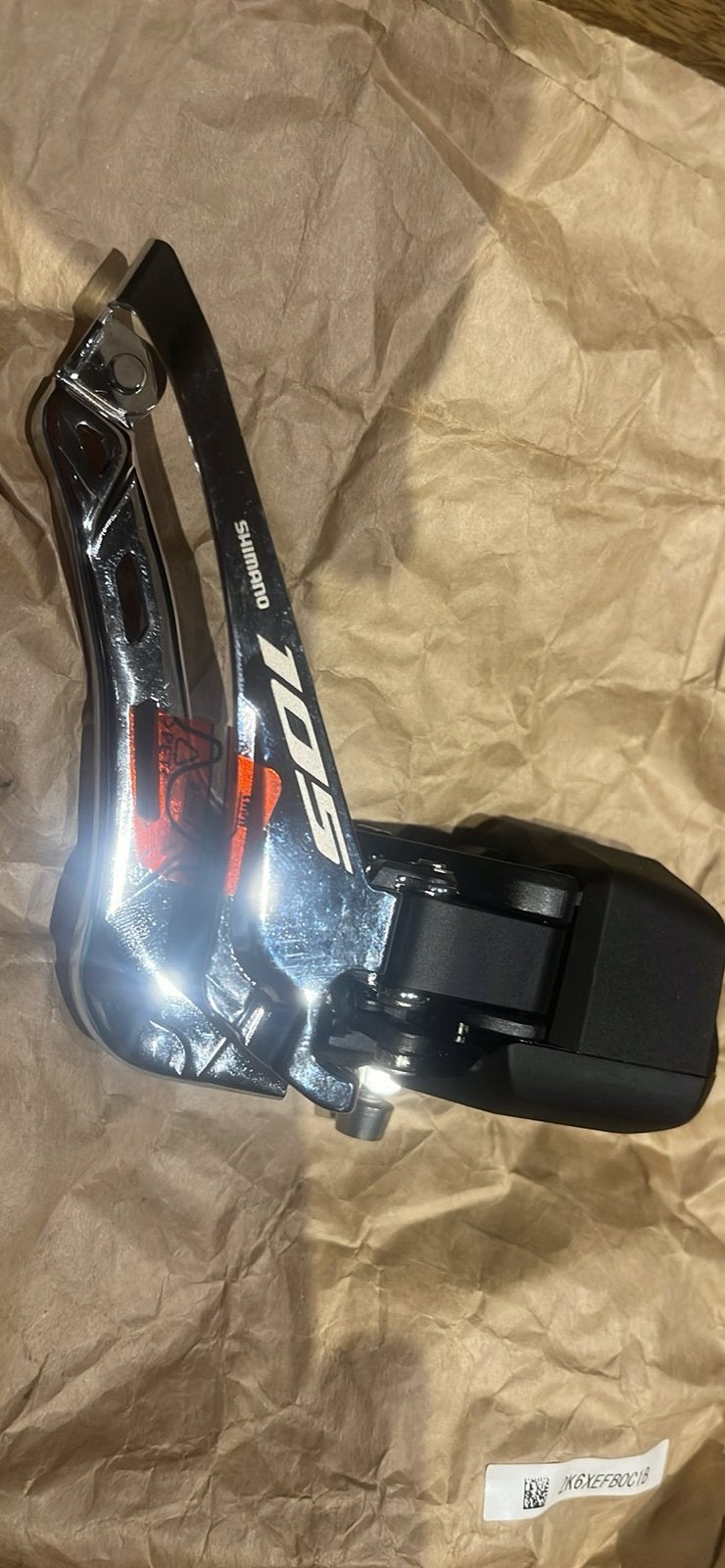 Shimano 105 voorderailleur di2  12 speed, Fietsen en Brommers, Ophalen of Verzenden, Derailleur of Ketting, Racefiets, Nieuw