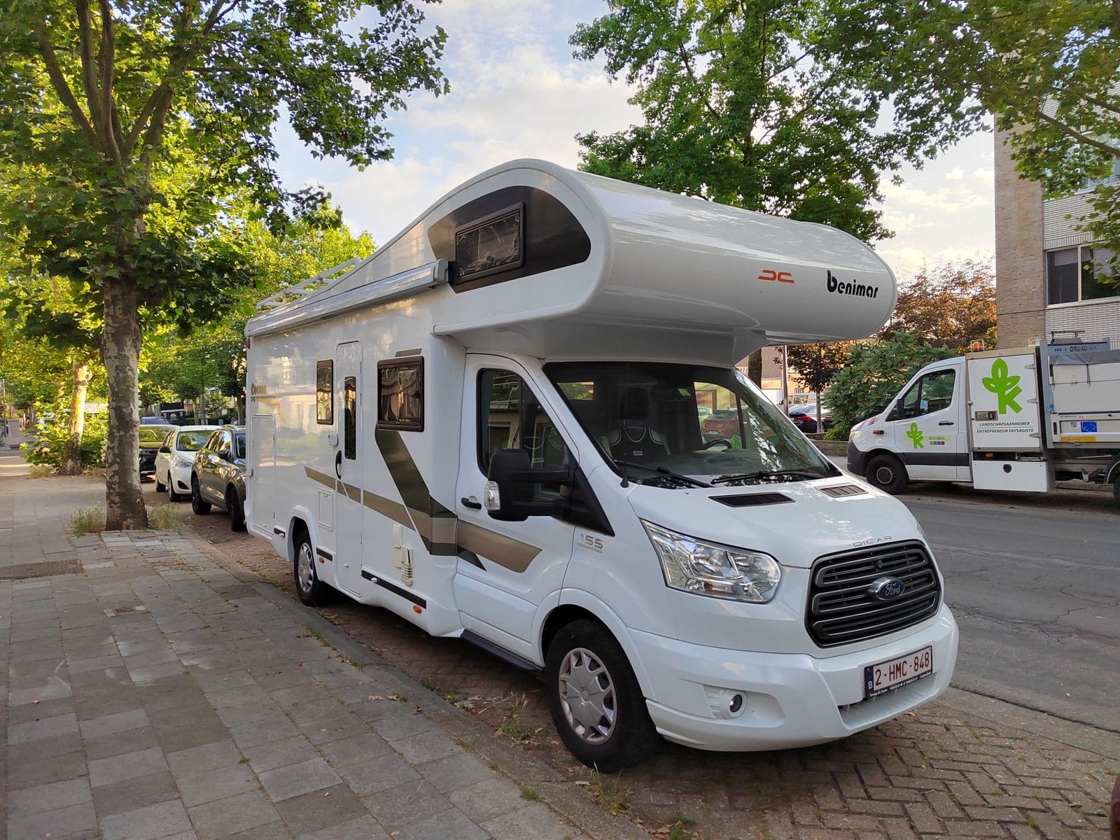 Mobilhome Ford Benimar Sport 342, Ford, Particulier, Luifel, 6 tot 7 meter
