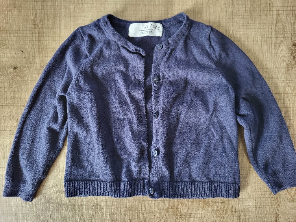 Blauwe gilet H&M maat 92, Enfants & Bébés, Vêtements enfant | Taille 92, Enlèvement ou Envoi, Pull ou Veste, H&M, Utilisé