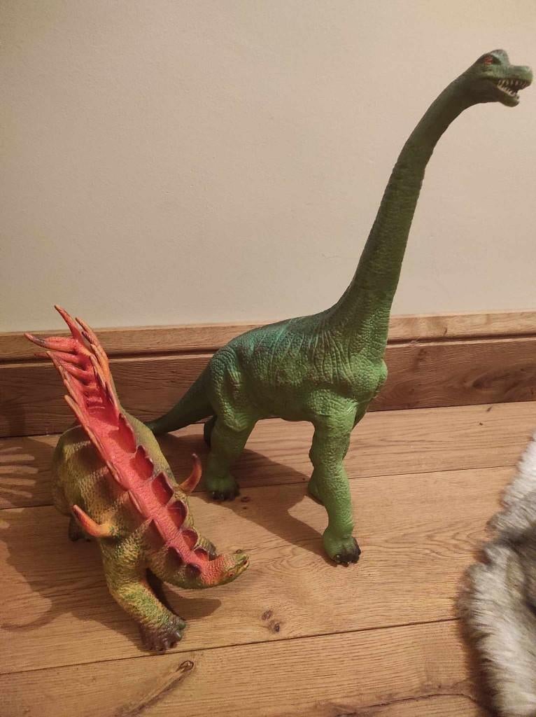 2 grote dinosaurussen, Ophalen of Verzenden, Zo goed als nieuw