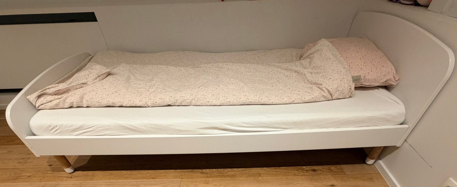 Bed flexa 1 persoon - beschikbaar vanaf mid juli, Ophalen, 85 tot 100 cm, Gebruikt, Lattenbodem