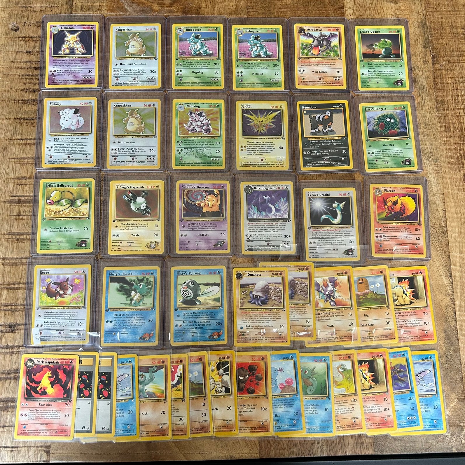 Te koop: vintage pokemon verzameling, Ophalen of Verzenden, Zo goed als nieuw