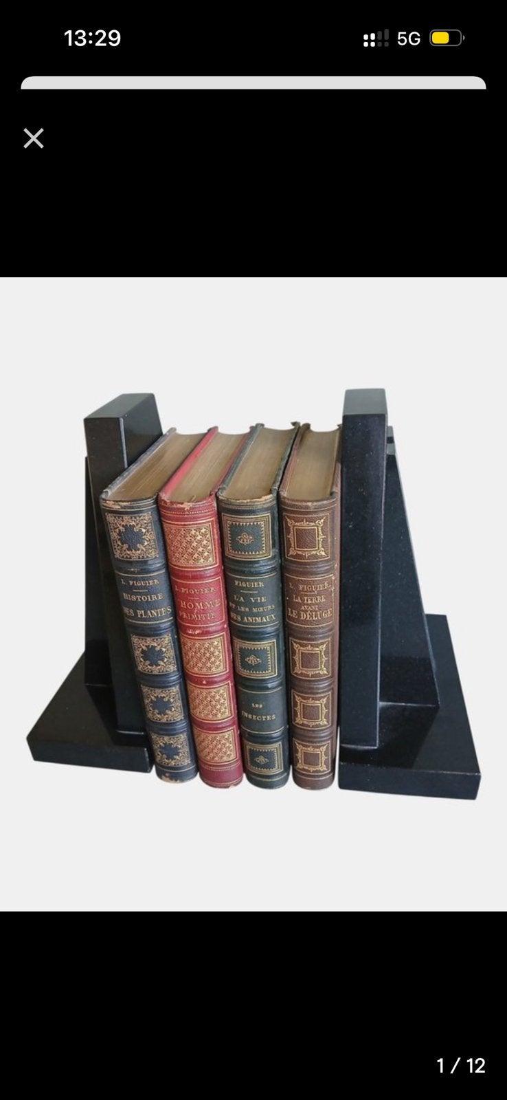 Marmeren boekensteunen, Enlèvement ou Envoi