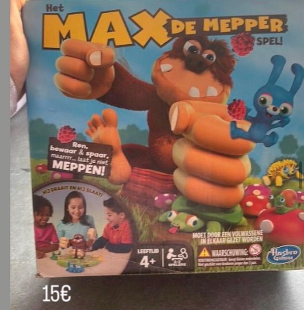 Jeu de société Max the Swatter, Enlèvement, Comme neuf