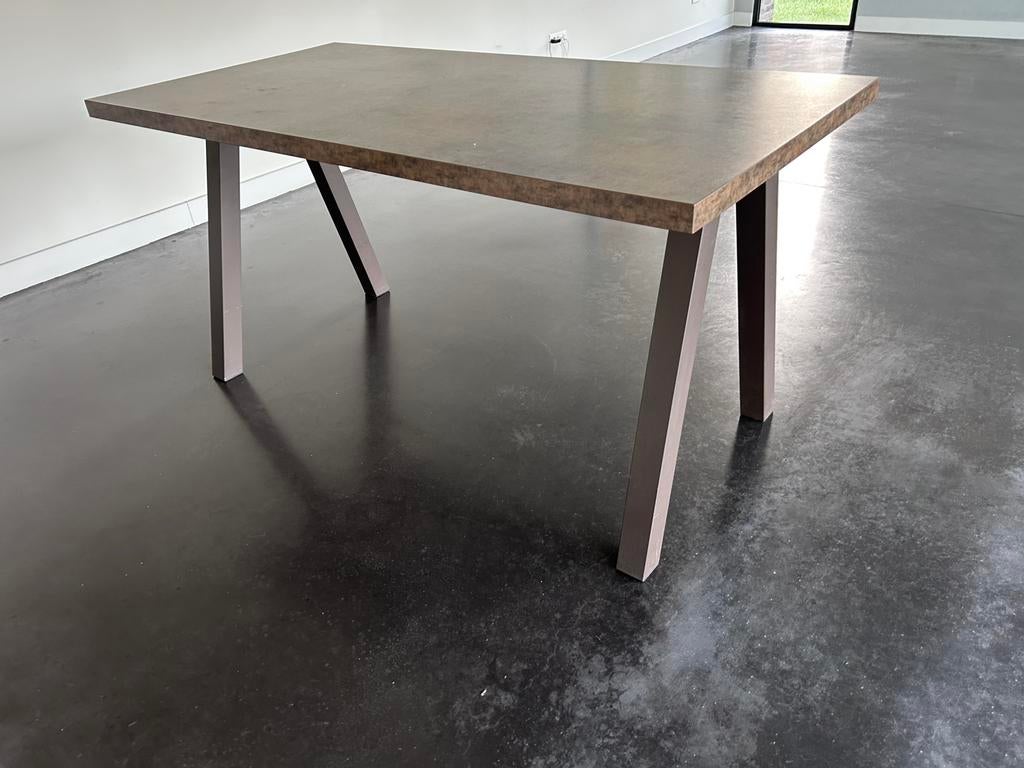 Tafel, Huis en Inrichting, Tafels | Eettafels, Ophalen, Zo goed als nieuw