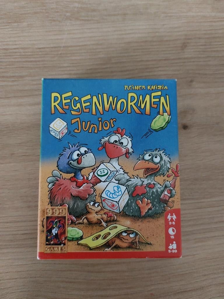 Regenwormen junior, Ophalen