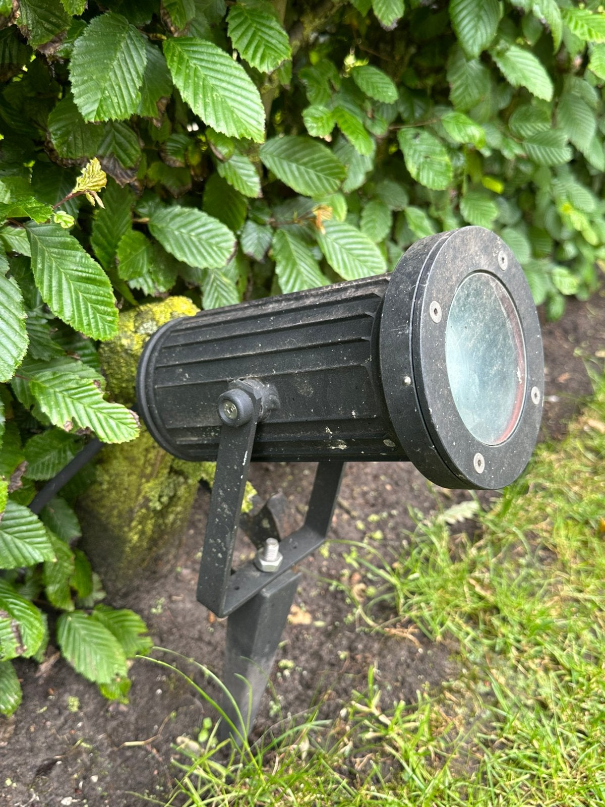 Grondspots voor buiten op pin 4 st, Ophalen, Overige materialen, Gebruikt, Netvoeding