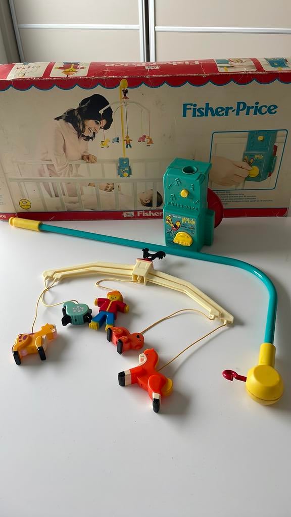 Vintage Fisher Price mobile #174, Ophalen of Verzenden, Gebruikt